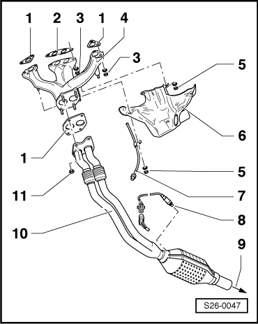 Octavia Mk1 Exhaust System Diagram - latinolasopa